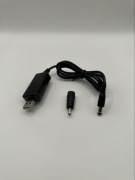 Kabel zasilający USB z wbudowaną przetwornicą napięcia (step-up),