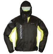 Kurtka przeciwdeszczowa MODEKA AX-Dry II Czarny/Żółty fluo L