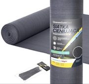 SIATKA CIENIUJĄCA linarem siatkisieci 140g/m2 w rolce 1,8x20m