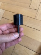 Trzpień gumowy korpus na tulejki opaski ścierne