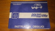 Oryginalna instrukcja obsługi polski Fiat 126p stan bdb