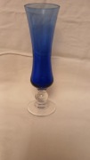 Wazon szklany kielich luminarc niebieski 21cm 