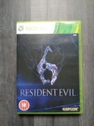 xbox 360 gra płyta resident evil 6