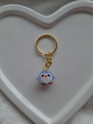 Brelok pingwin handmade słodki do kluczy plecaka torebki kosmetyczki