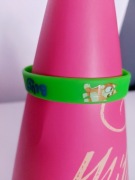 Bransoletka dziecięca z bajki Bluey Bingo Zielona