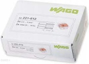 SZYBKOZŁĄCZKA ZŁĄCZKA WAGO 221-612 2x0,5-6mm 50 SZT. drut/linka