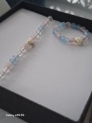 Bransoletka regulowana z kamieni 