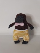 Dziobak pluszak PicaPau amigurumi 