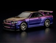 Hot Wheels Collectors RLC Exclusive Nissan Skyline GT-R R34 Purple