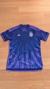 reprezentacja Argentyna z Mistrzostw Świata 2022, L, koszulka wyjazdowa