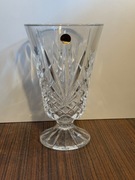 Duży kryształowy wazon w pudełku masywny 2,4 kg wysokość 25 cm 