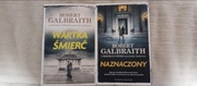 ROBERT GALBRAITH - zestaw 2 książek cyklu Cormoran Strike i Robin Ellacott