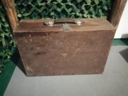 Stara drewniana Walizka lata 80 