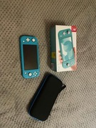 Turkusowe nintendo swtich lite 