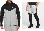 Nike Tech Fleece komplet BLUZA + SPODNIE dres męski BAWEŁNA sportowy