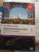 W centrum uwagi 1 maturalne karty pracy