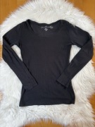 Bluzka damska long H&M S czarna