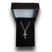 Pancerka 55 cm 3 mm + krzyżyk | stal nierdzewna