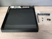 Plastikowa obudowa czarna dolna dół + zaślepka dysku / przyciski PS4 SLIM