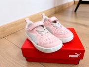 Puma Rickie r.24 różowe sneakersy na rzep stan bardzo dobry