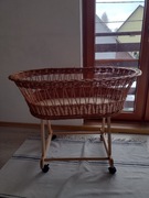 Łóżeczko wiklinowe 