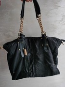 Duża czarna torba na ramię Jenny Fairy 