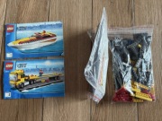 LEGO City 4643 – Transporter motorówki / ciężarówka z łódką – KOMPLET