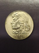 Moneta 10 zlotych Kościuszko 1972