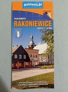 Rakoniewice plan miasta 