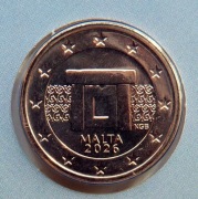 MALTA 2026 1 CENT UNC !!!!!!!!!!