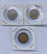 Komplet monet obiegowych 1994 rok 1 zł 2 zł 5 zł