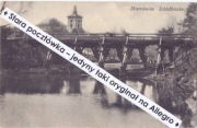 SKIERNIEWICE Most Zamkowy, Kościół Świętego Jakuba i rzeka Skierniewka 1916