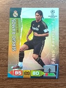 Champions league 2011/12 Sergio Ramos FANS FAVOURITE card