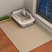 Mata do żwirku dla kota – dwuwarstwowa, wodoodporna, łatwe czyszczenie