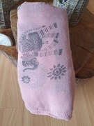 chusta bawełniana bladoróżowa Lettuce, 185 cm* 110 cm