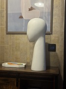 Rzeźba , manekin , głowa , tworzywo , garderoba 