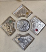 Mennica Polska Srebro Ag 925 Cztery Pory Roku - 58 gram srebra  nakład 4444