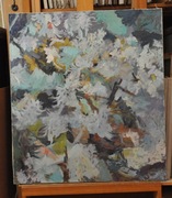 Abstrakcja roślinna Kazimierz Wilk 1400 zł