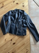 Ramoneska XL 42 kurtka biker czarna sinsay