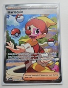 Harlequin Full Art White Flare