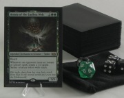 ZESTAW Gotowa Talia - Web of the Wilds (Green Spider Tribal) + Akcesoria