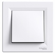 SCHNEIDER ASFORA ŁĄCZNIK POJEDYNCZY BIAŁY