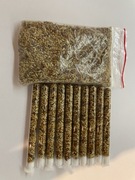 Mrówki messor Barbaros mieszanka nasion 100g z 9 próbówkami 10/100mm