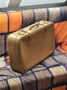 Stara skórzana walizka,  Vintage 