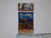 Magnes na lodówkę - 305g. DINGLI Malta METALIZOWANY