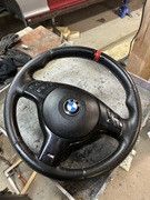 Kierownica E46 Mpakiet Obszyta Czarny połysk Lera 