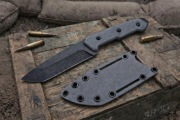 Nóż "Kadaffy Gray Cat" Ręcznie Robiony Bushcraft Custom Knifemaking