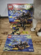 LEGO Ninjago 70733 Motocykl Cole'a | 100% Komplet | Box i Instrukcja