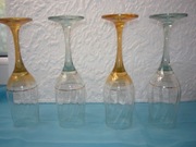 Wysokie kieliszki do napojów, szampanki, szampanówki