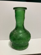 wazon zielony do kwiatków, shisha butelka srara